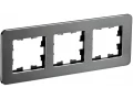             BRITE Жиектеме 3-орынды РУ-3-1-Бр металл титан RE IEK    
