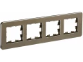             BRITE Жиектеме 4-орынды РУ-4-1-Бр металл жез RE IEK    