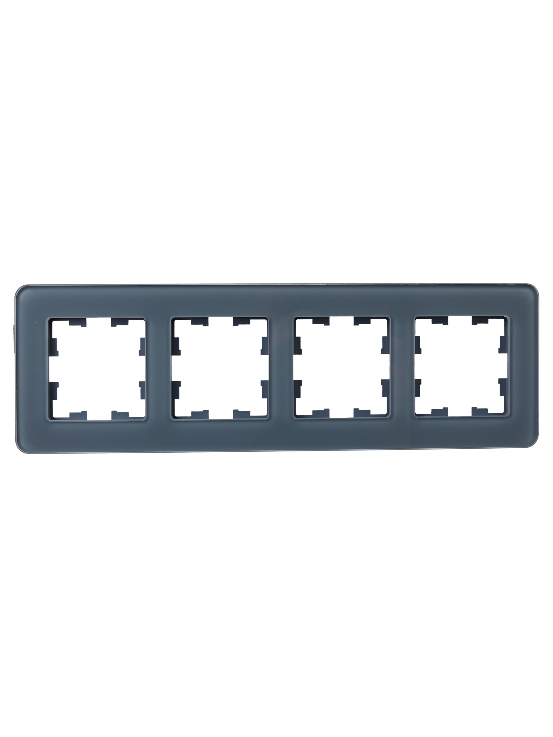             BRITE Жиектеме 4-орынды РУ-4-2-Бр шыны графит RE IEK    