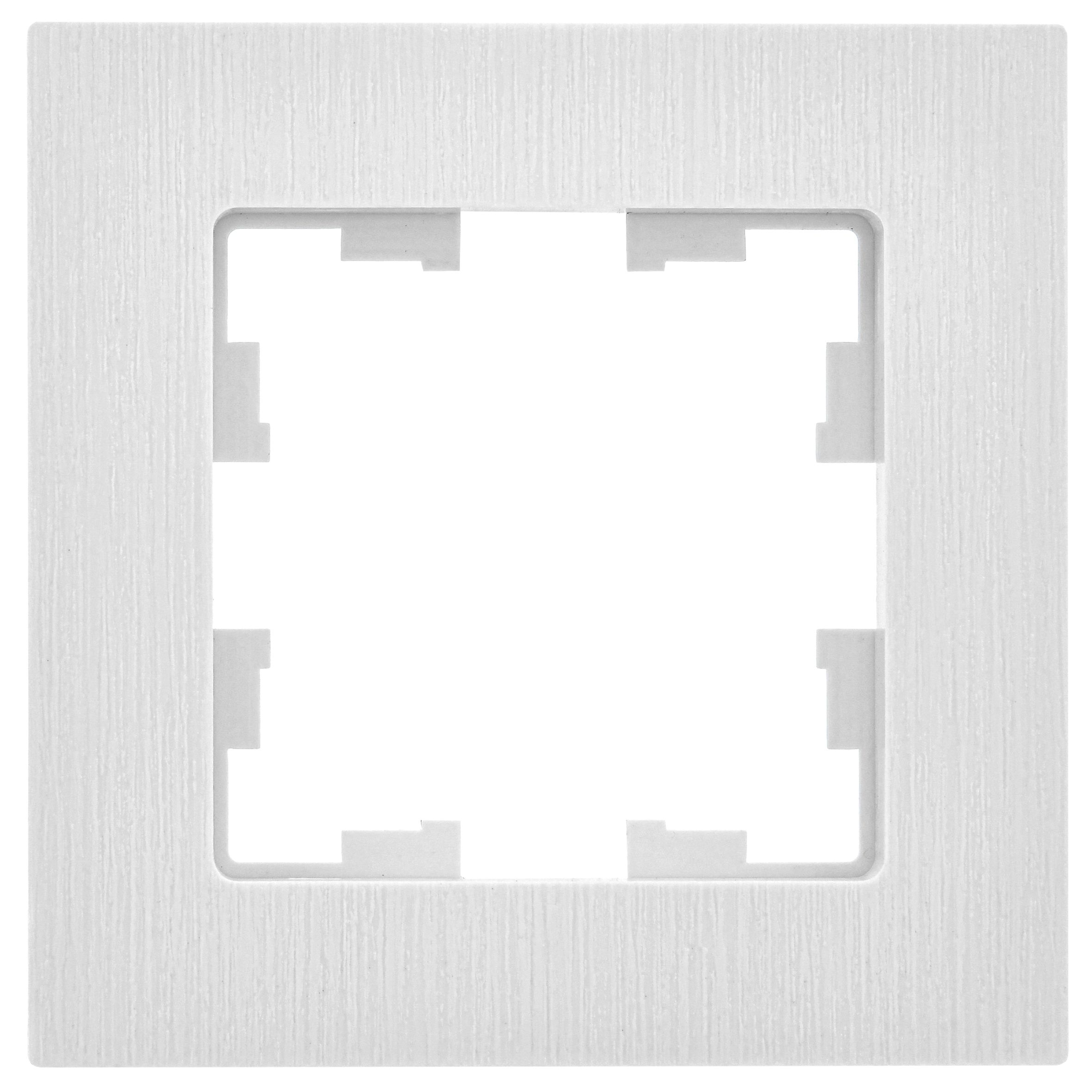             BRITE Жиектеме 1-орынды РУ-1-Бр ақ бұдыр IEK    