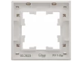             BRITE Жиектеме 1-орынды РУ-1-Бр ақ бұдыр IEK    