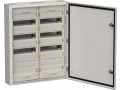             TITAN 5 металлдан жасалған корпус ЩРн-96 (2х48) 710х570х140мм IP54 сұр,  (біи есік) ИЭК    