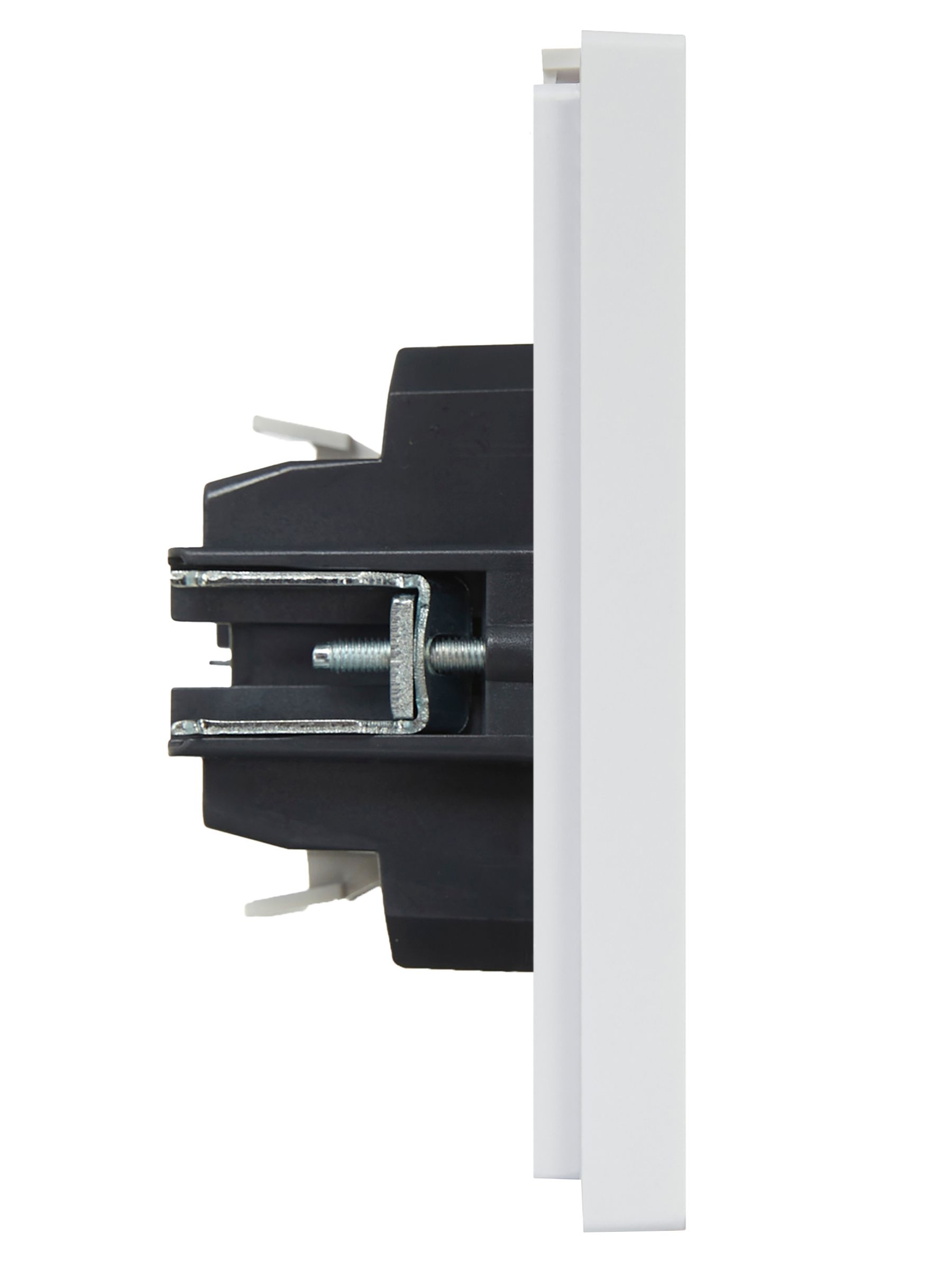             FORTE&PIANO Ажыратқыш 2 пернелі, индикациямен 10А FP206 ақ IEK    