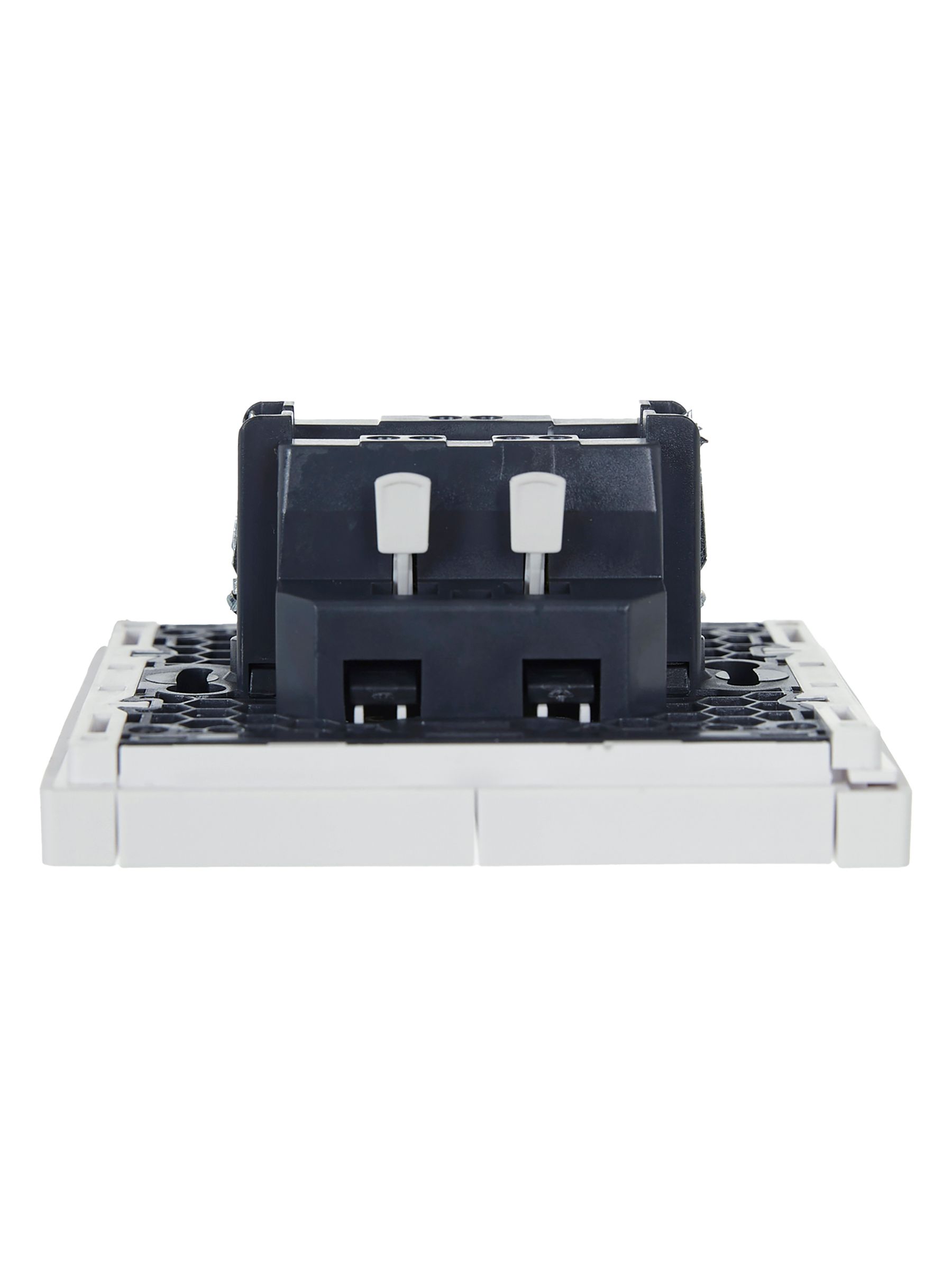             FORTE&PIANO Ажыратқыш 2 пернелі, индикациямен 10А FP206 ақ IEK    