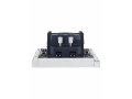             FORTE&PIANO Ажыратқыш 2 пернелі, индикациямен 10А FP206 ақ IEK    