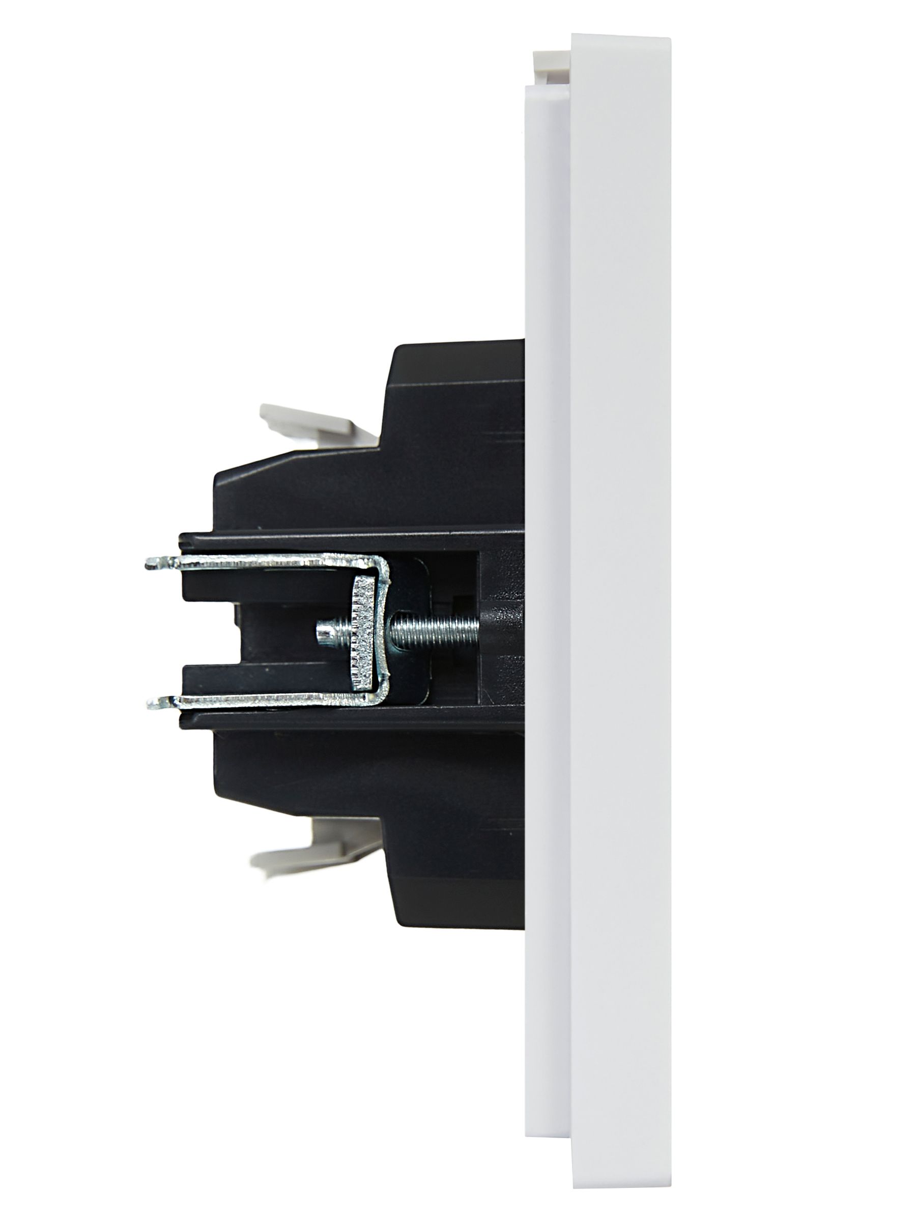             FORTE&PIANO Ажыратқыш, 1 пернелі, өтпелі, индикациямен, 10А FP204 ақ IEK    