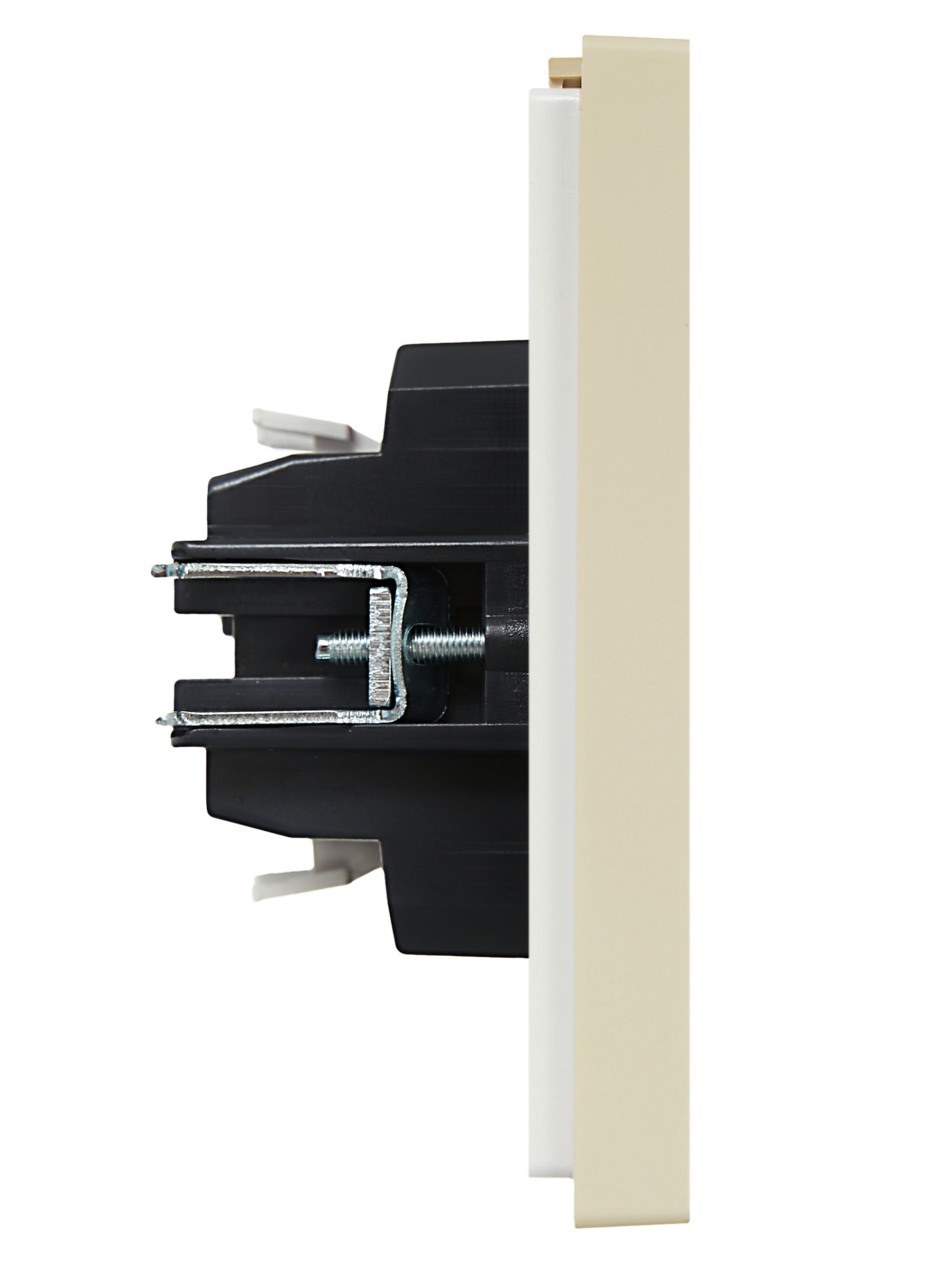             FORTE&PIANO Ажыратқыш 1 пернелі, индикациямен 10А FP402 ваниль IEK    