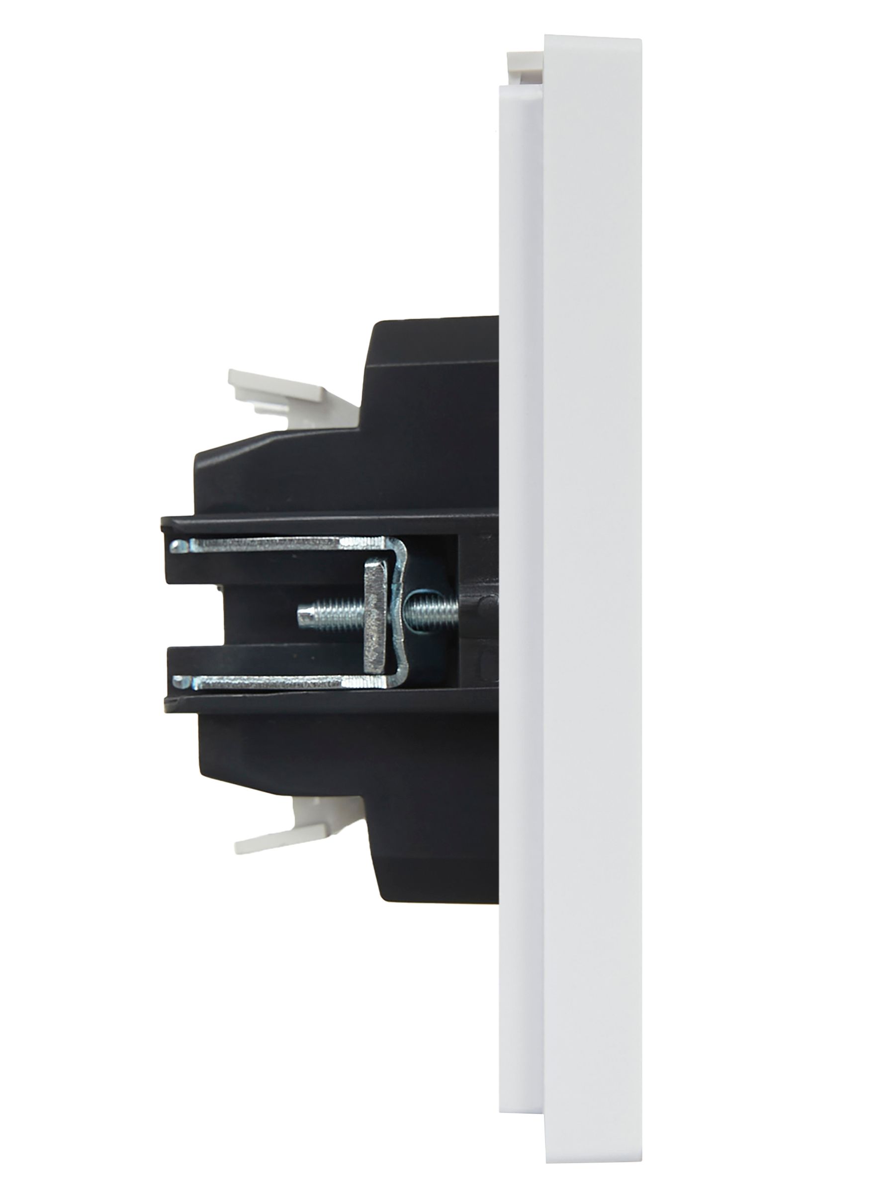             FORTE&PIANO Ажыратқыш, 2 пернелі, өтпелі, индикациямен, 10А FP208 ақ IEK    