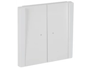 FORTE&PIANO Выключатель 2-клавишный проходной с индикацией 10А FP208 белый IEK