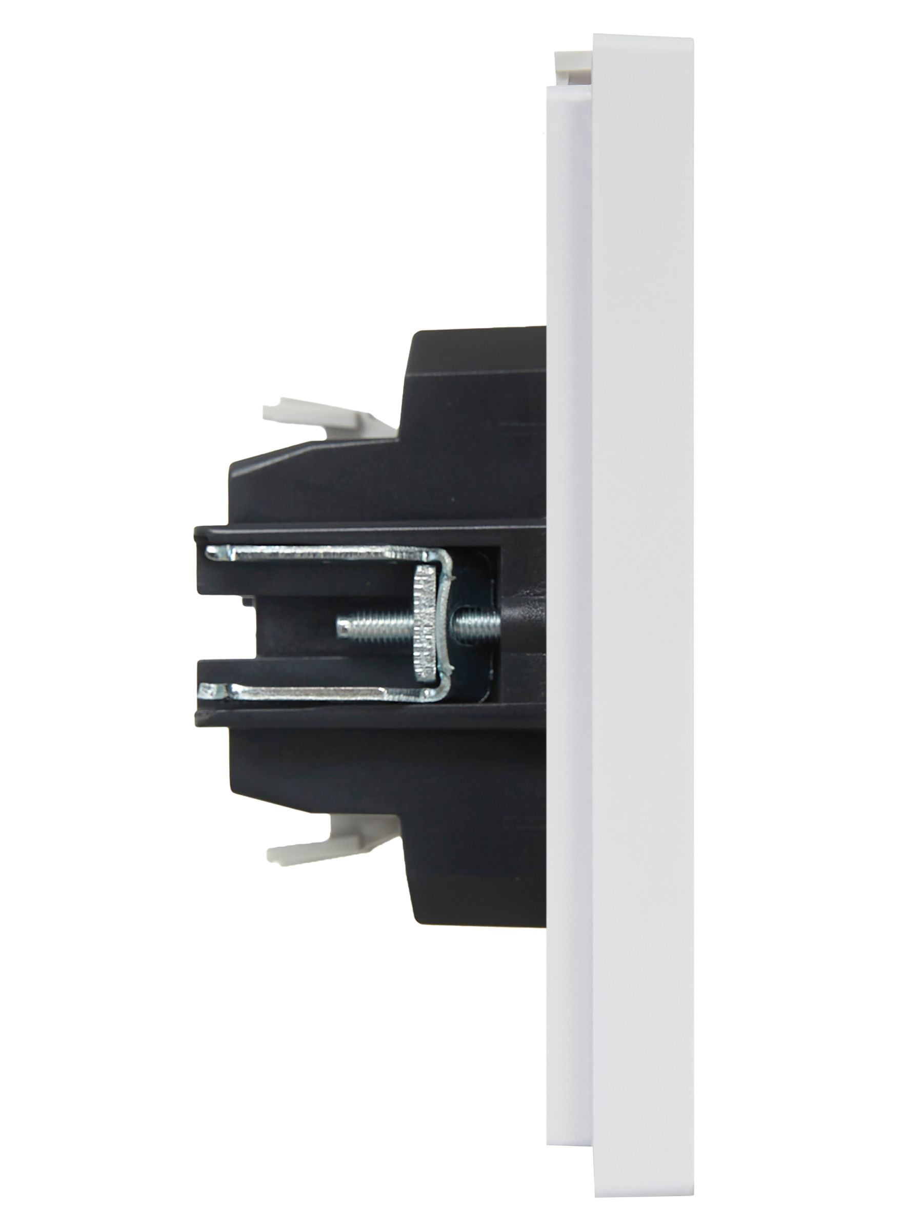             FORTE&PIANO Ажыратқыш 1 пернелі, индикациямен 10А FP202 ақ IEK    