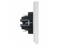             FORTE&PIANO Ажыратқыш 1 пернелі, индикациямен 10А FP202 ақ IEK    