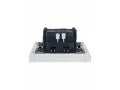             FORTE&PIANO Ажыратқыш 1 пернелі, индикациямен 10А FP202 ақ IEK    