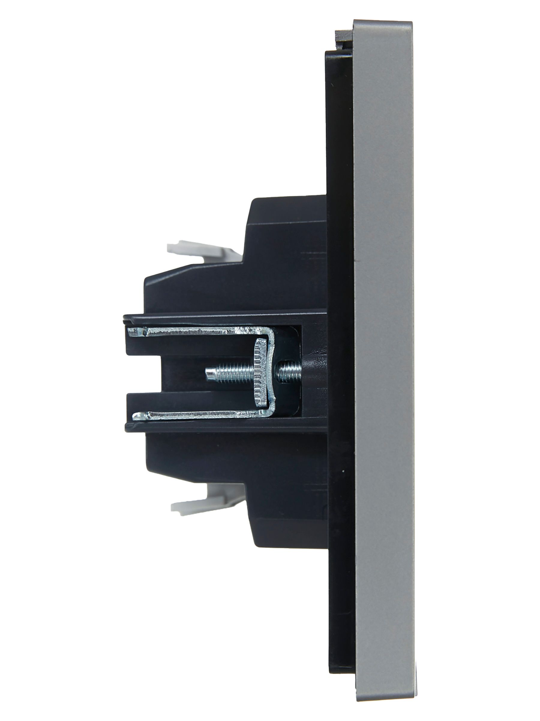             FORTE&PIANO Ажыратқыш 1 пернелі, индикациямен 10А FP502 болат IEK    