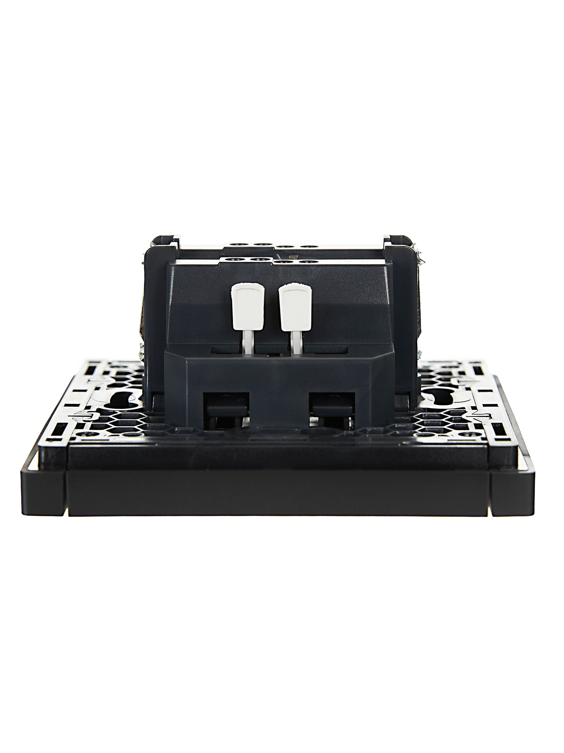             FORTE&PIANO Ажыратқыш, 1 пернелі, өтпелі, индикациямен, 10А FP104 қара IEK    