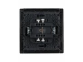             FORTE&PIANO Ажыратқыш 1 пернелі, индикациямен 10А FP102 қара IEK    