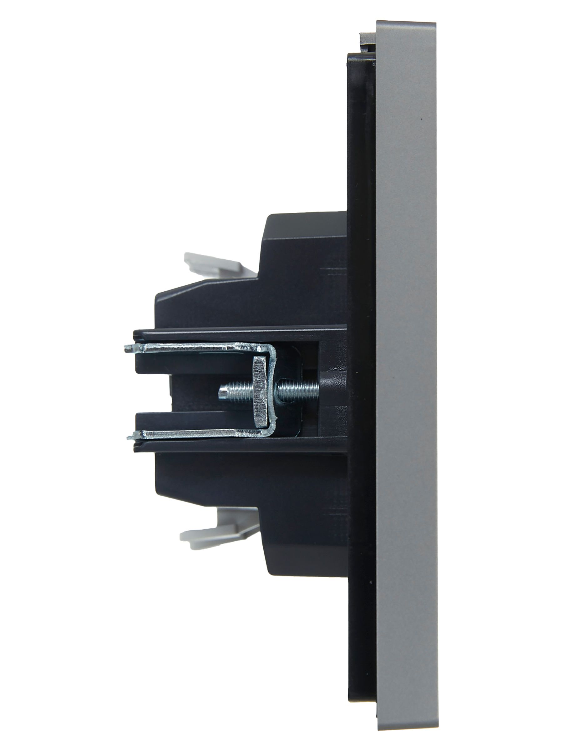             FORTE&PIANO Ажыратқыш, 1 пернелі, өтпелі, индикациямен, 10А FP504 болат IEK    