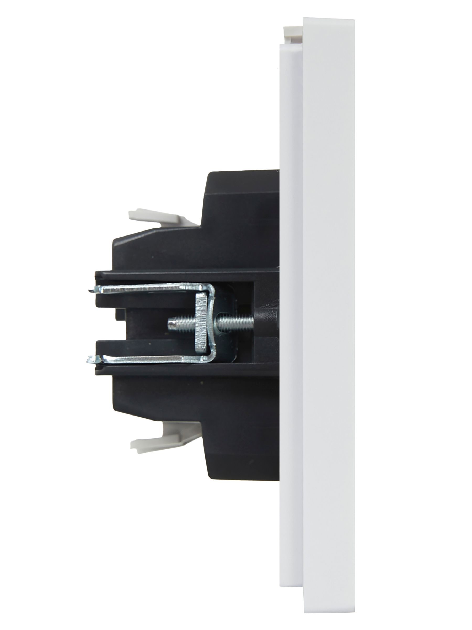             FORTE&PIANO Ажыратқыш 1 пернелі 10А FP201 ақ ИЭК    