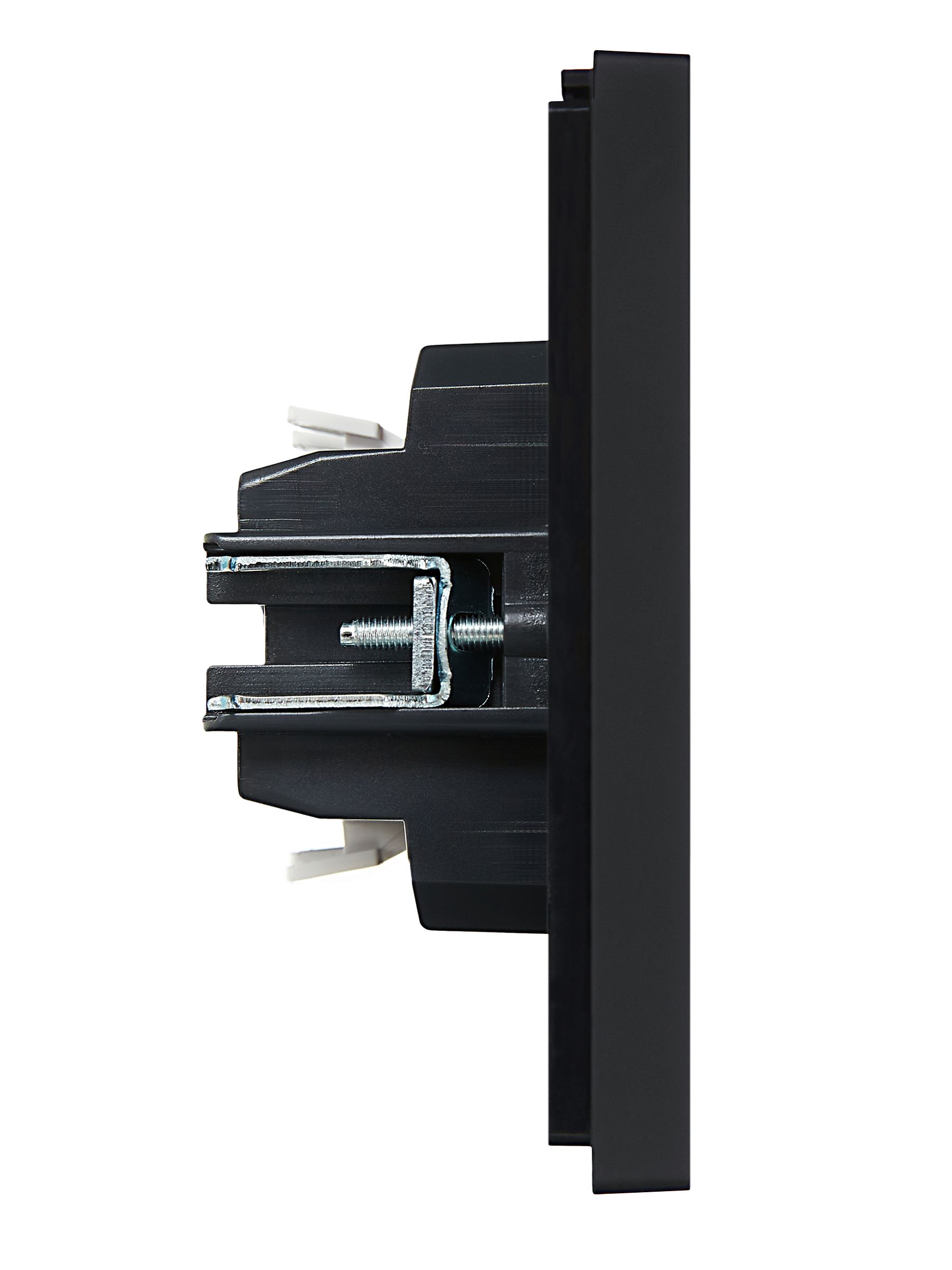             FORTE&PIANO Ажыратқыш 1 пернелі 10А FP101 қара ИЭК    