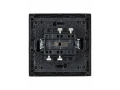             FORTE&PIANO Ажыратқыш 1 пернелі, айқара 10А FP112 қара ИЭК    