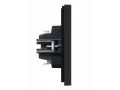             FORTE&PIANO Ажыратқыш 1 пернелі, айқара 10А FP112 қара ИЭК    
