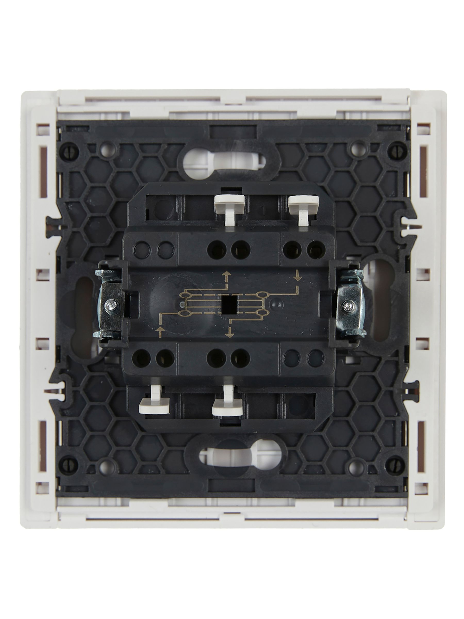             FORTE&PIANO Ажыратқыш 1 пернелі, айқара 10А FP212 ақ ИЭК    