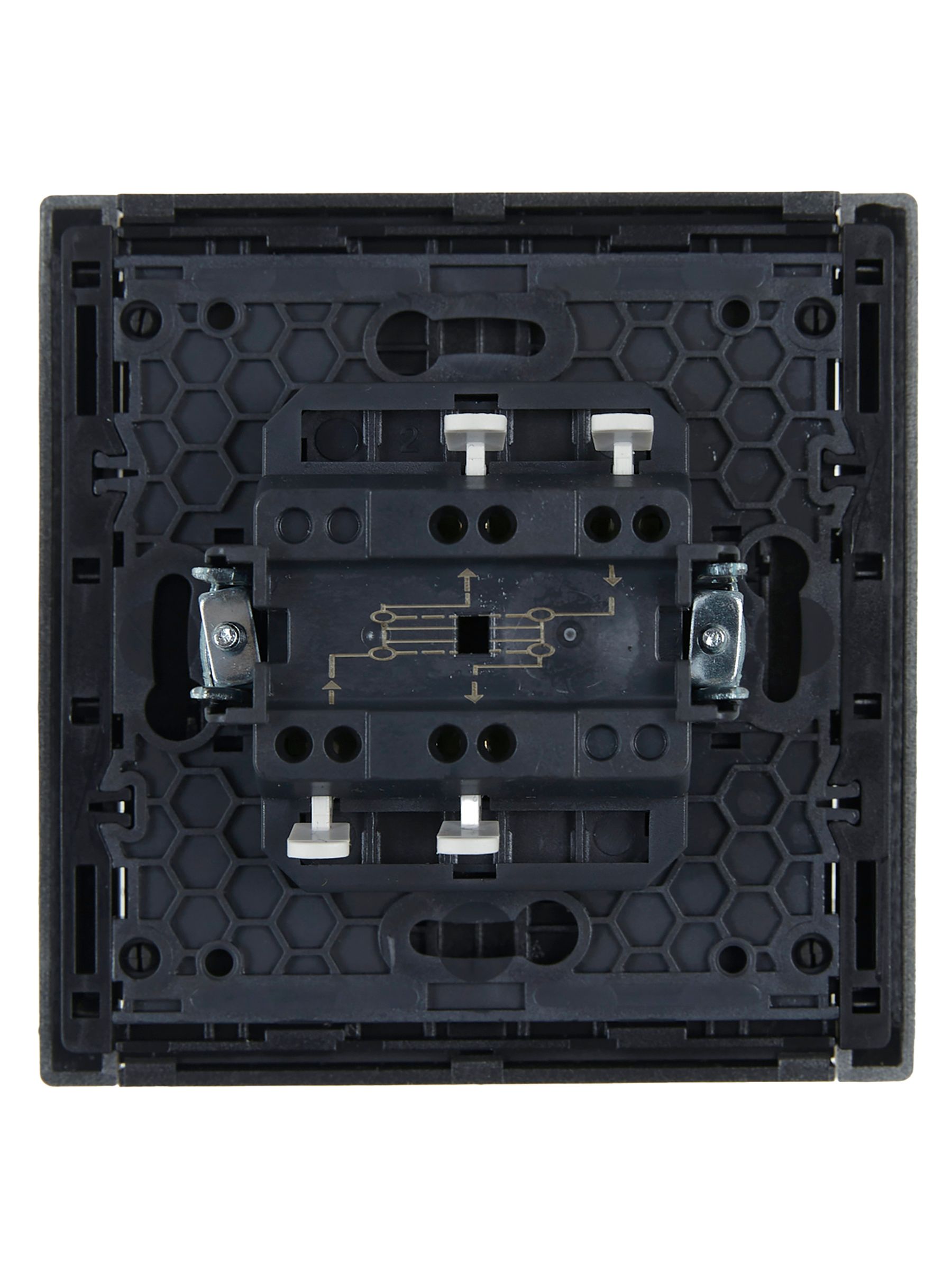             FORTE&PIANO Ажыратқыш 1 пернелі, айқара 10А FP512 болат ИЭК    