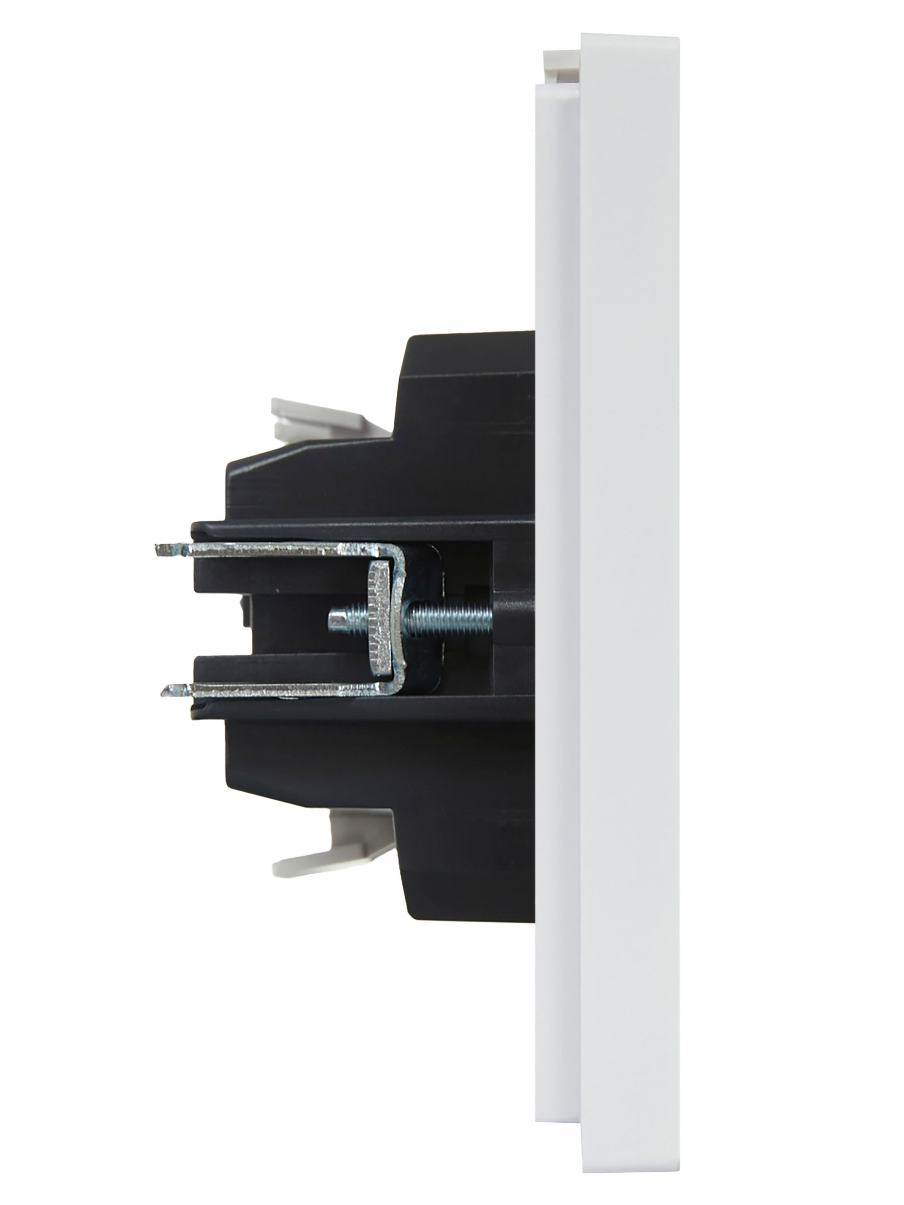             FORTE&PIANO Ажыратқыш 1 пернелі, өтпелі 10А FP203 ақ ИЭК    