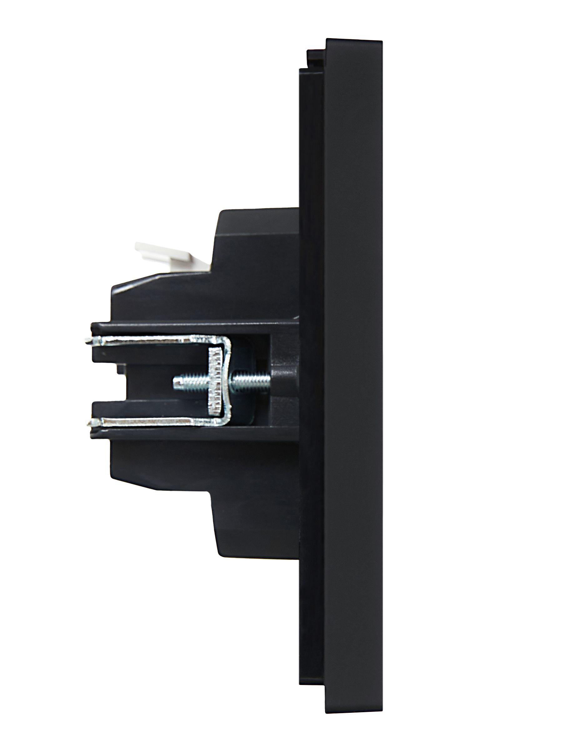             FORTE&PIANO Ажыратқыш 2 пернелі 10А FP105 қара ИЭК    