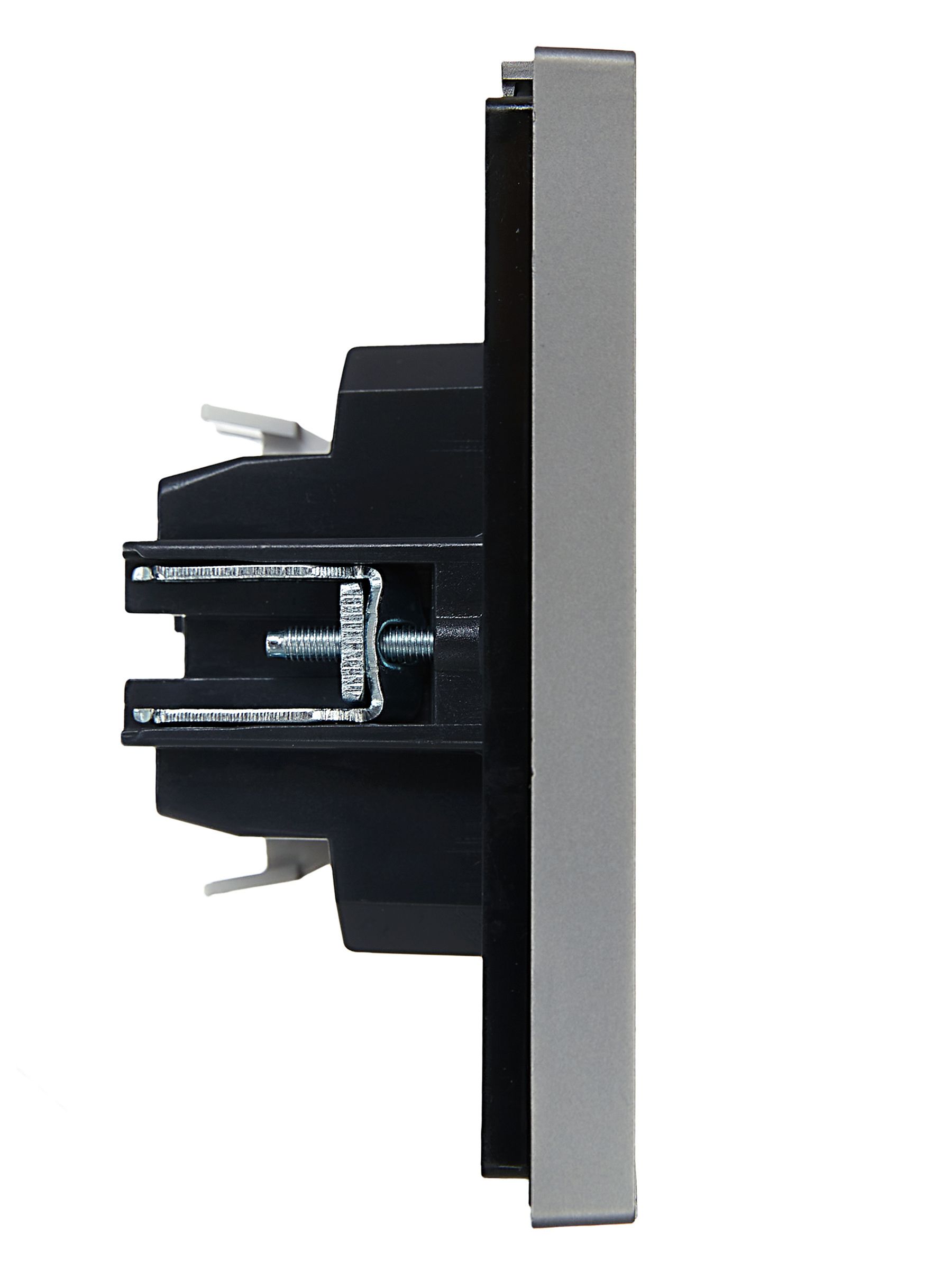             FORTE&PIANO Ажыратқыш 2 пернелі 10А FP505 болат ИЭК    