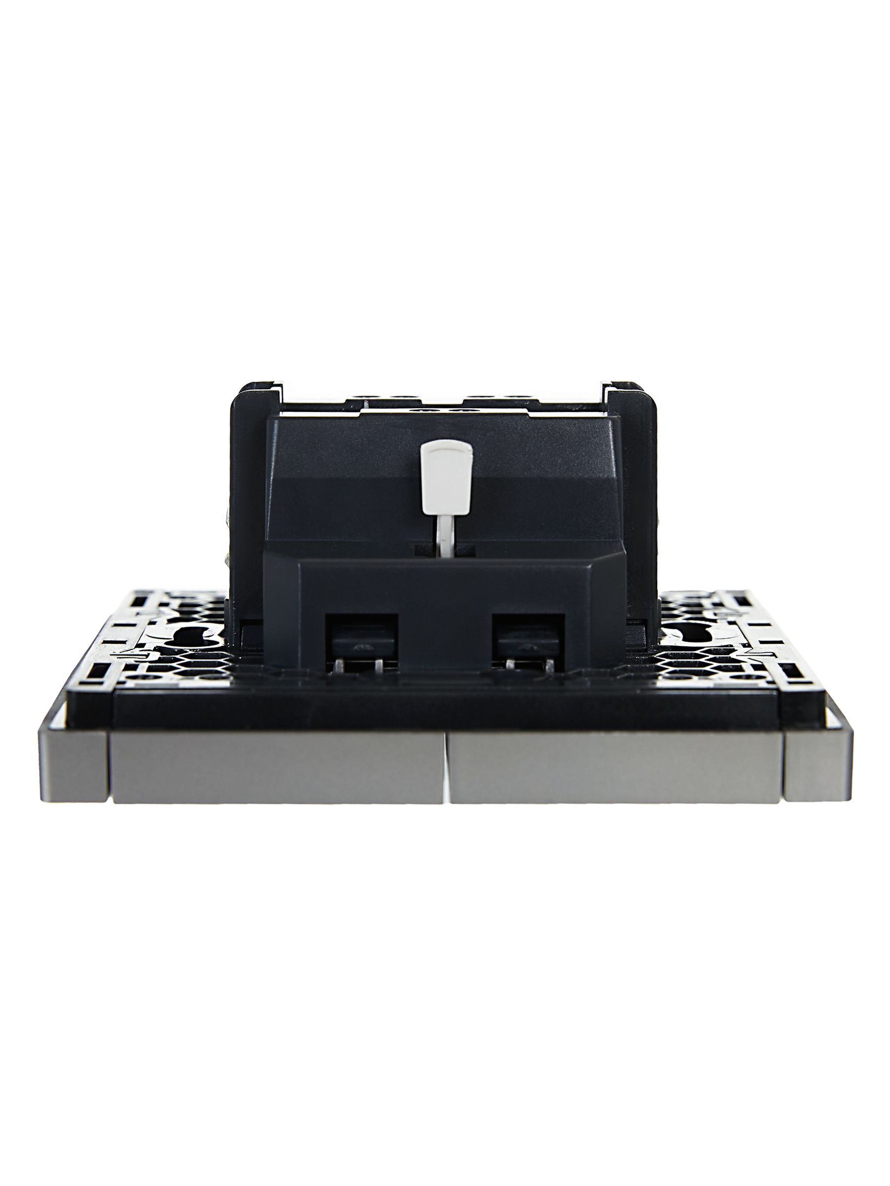             FORTE&PIANO Ажыратқыш 2 пернелі 10А FP505 болат ИЭК    