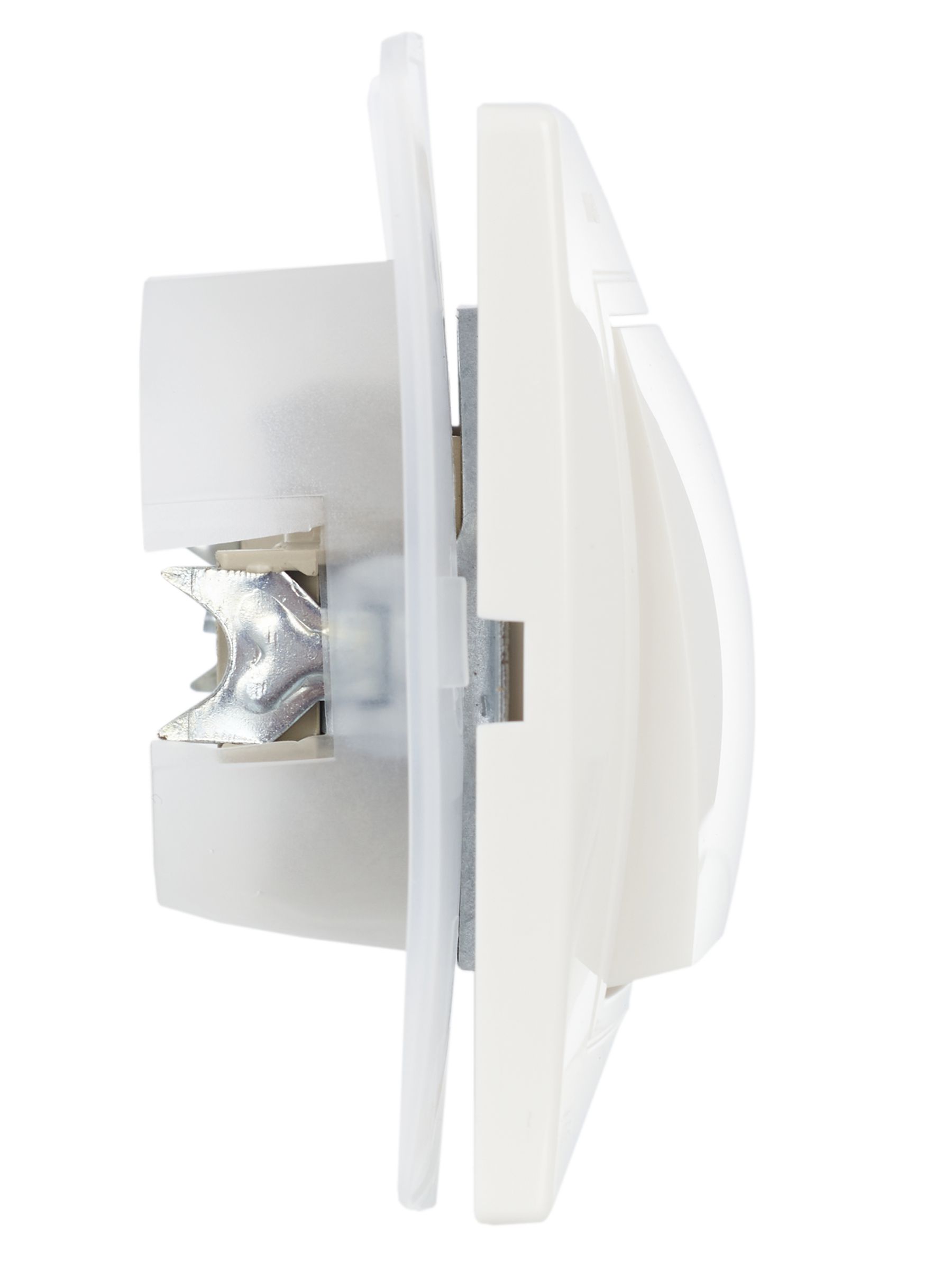             KVARTA Ажыратқыш 1 пернелі 10А IP44 ВС10-1-0-КБ-44 ақ IEK    