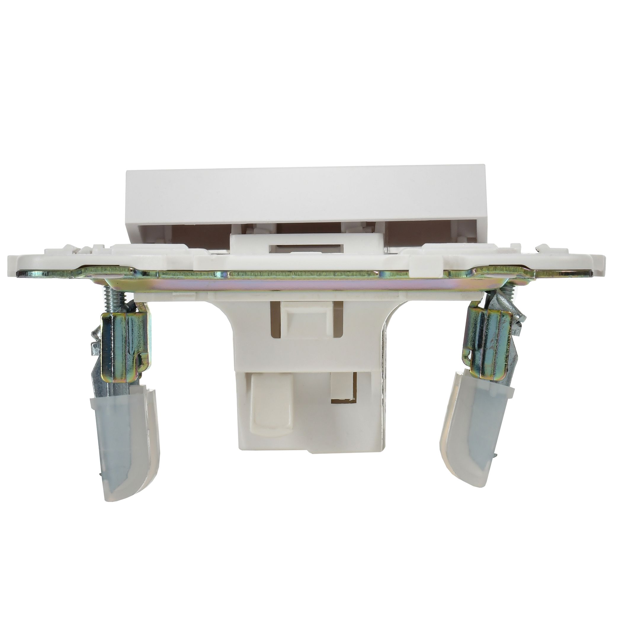             SKANDY Ажыратқыш 1 пернелі 10А SK-V01W арктикалық ақ IEK    