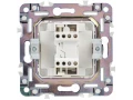             SKANDY Ажыратқыш 1 пернелі 10А SK-V01W арктикалық ақ IEK    