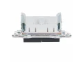             SKANDY Ажыратқыш 2 пернелі 10А SK-V04G графит IEK    