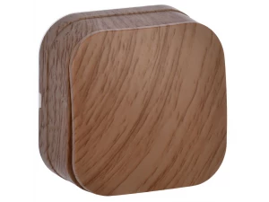 GLORY Выключатель 1-клавишный для открытой установки ВС20-1-0-ХД дуб IEK