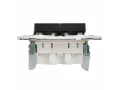             SKANDY Ажыратқыш, 2 пернелі, өтпелі, индикациямен, 10А SK-V10Bl қара IEK    