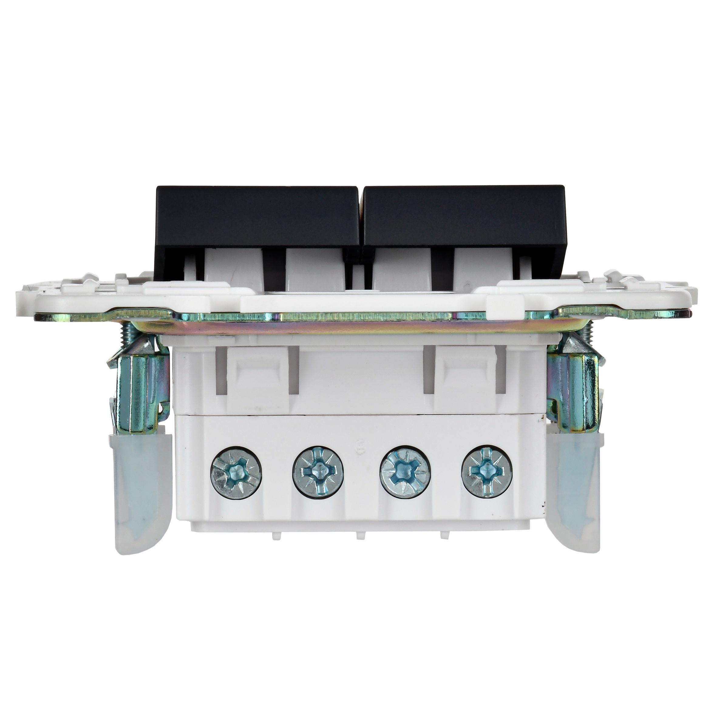             SKANDY Ажыратқыш, 2 пернелі, айқара 10А SK-V06G графит IEK    