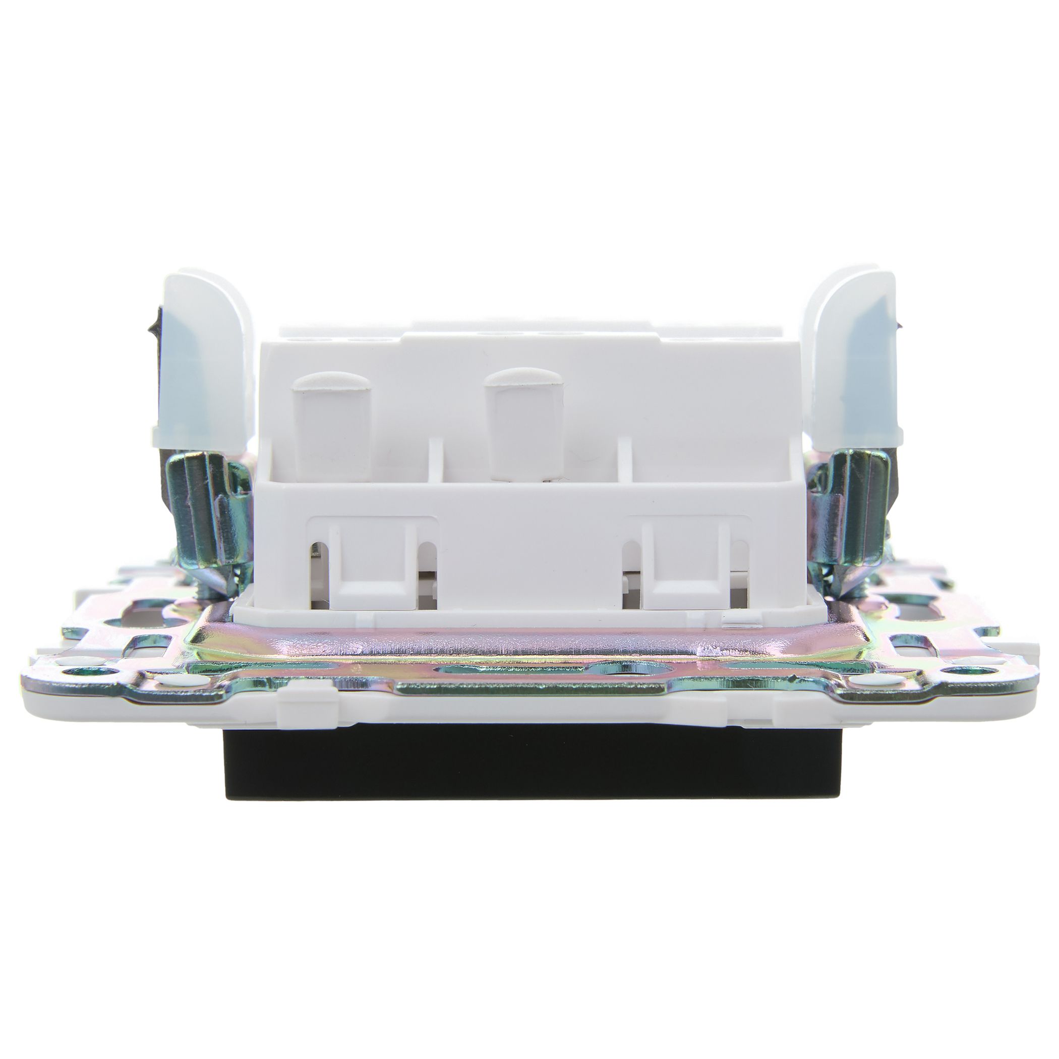             SKANDY Ажыратқыш, 1 пернелі, айқара 10А SK-V03Bl қара IEK    