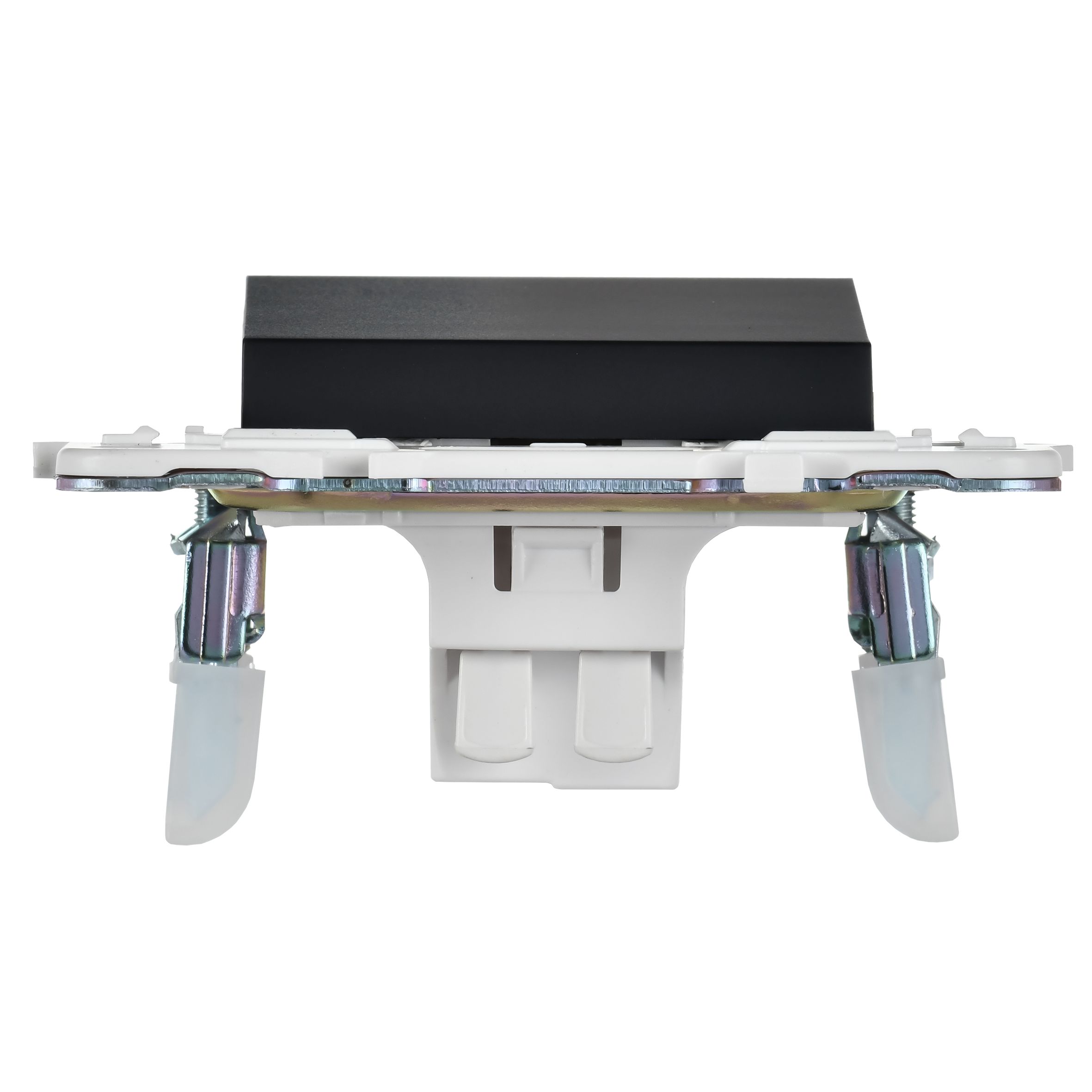             SKANDY Ажыратқыш 1 пернелі, өтпелі 10А SK-V02Bl қара IEK    