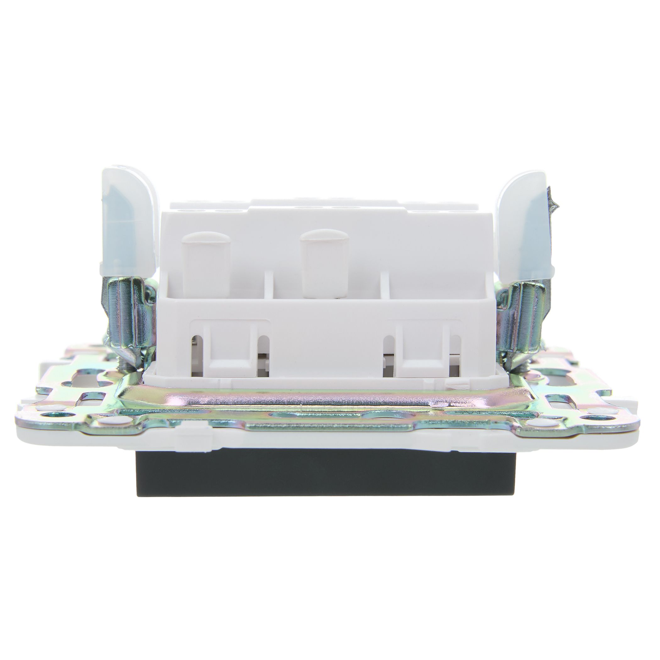             SKANDY Ажыратқыш 1 пернелі, айқара 10А SK-V03G графит IEK    