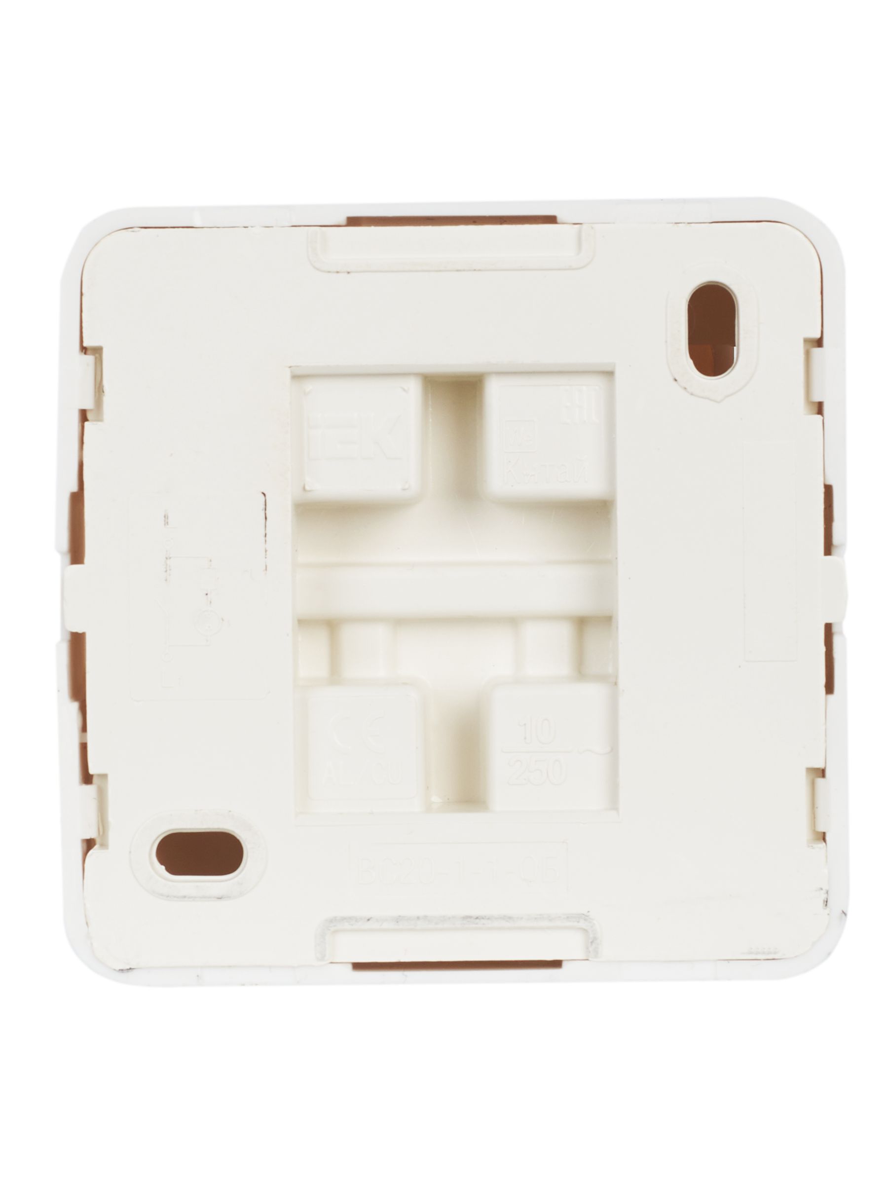             Ажыратқыш ВС20-1-1-ОБ 1-пернелі с инд 10А откр.уст. ОКТАВА (ақ) ИЭК    