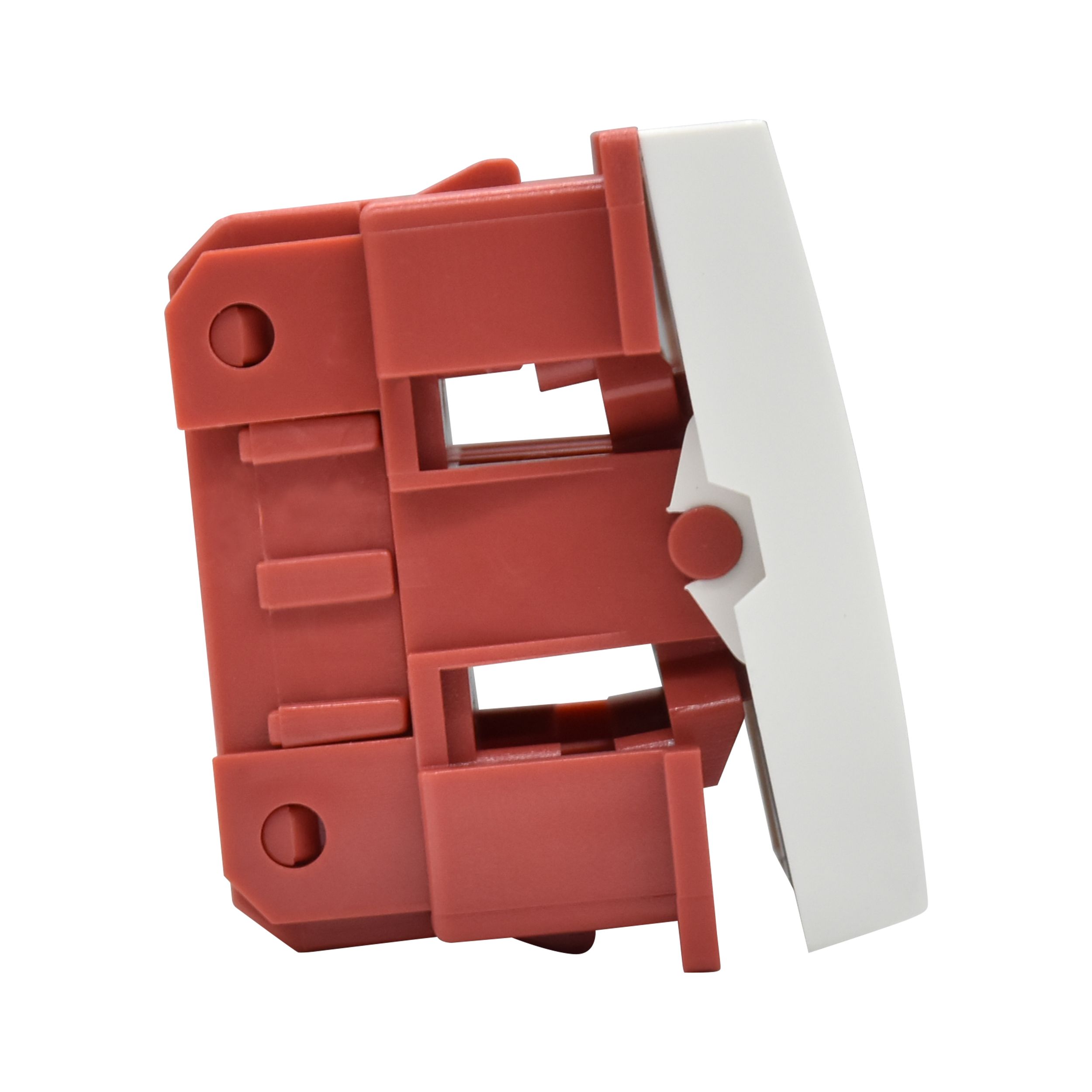             ВК1-22-00-П Ажыратқыш 2-пернелі (на 2 модульге) ПРАЙМЕР ақ ИЭК    