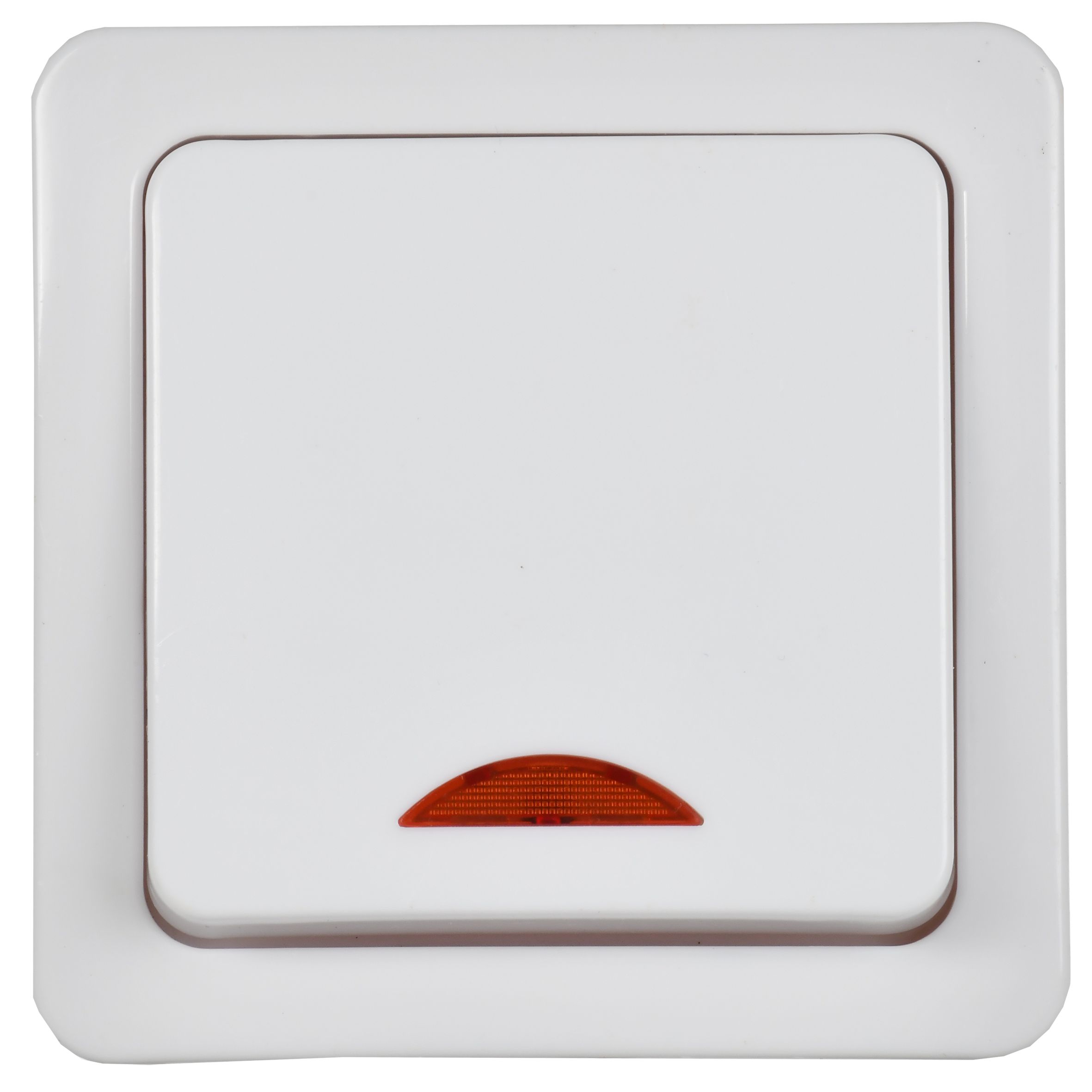             Ажыратқыш ВС 20-1-1-ГПБ 1-пернелі индикациялы ашық орнату IP54 ГЕРМЕС PLUS (ақ) ИЭК    