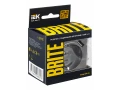             BRITE Розетка 1 орынды, жерге тұйықталған, қорғаныс пердешелерімен 16А с USB A+A 5В 3,1А РЮш10-2-БрС болат IEK    