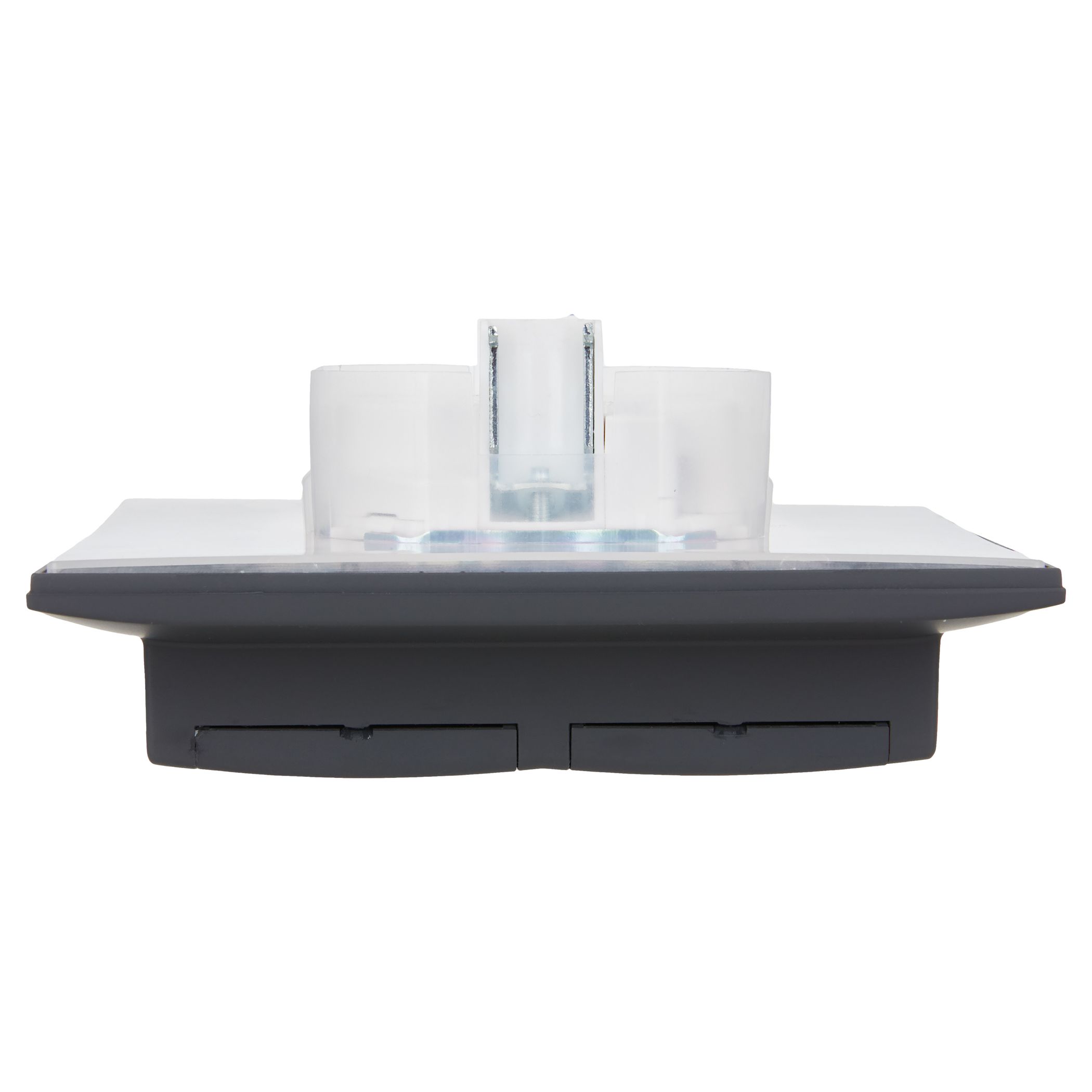             SKANDY Розетка 2 орынды, қақпағы бар 16А жиынтықта IP44 SK-R12G графит IEK SK-R12G графит IEK    