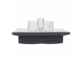             SKANDY Розетка 2 орынды, қақпағы бар 16А жиынтықта IP44 SK-R12G графит IEK SK-R12G графит IEK    