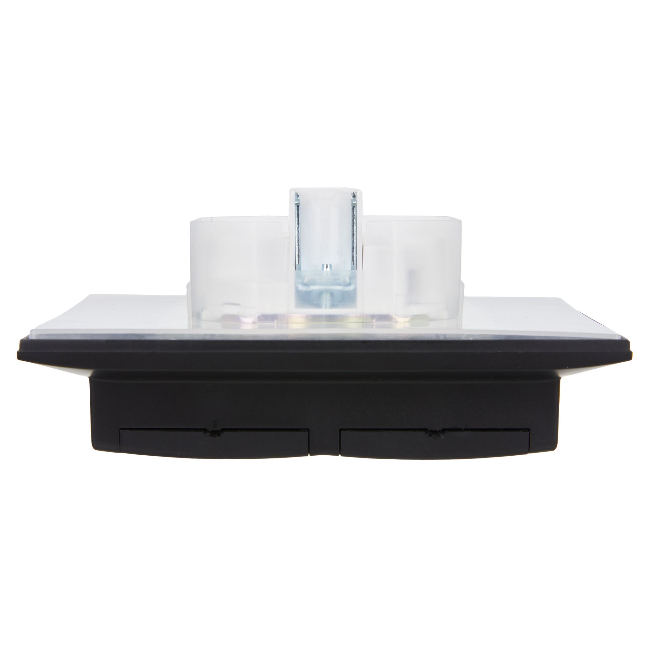             SKANDY Розетка 2 орынды, қақпағы бар 16А жиынтықта IP44 SK-R12Bl қара IEK SK-R12Bl қара IEK    