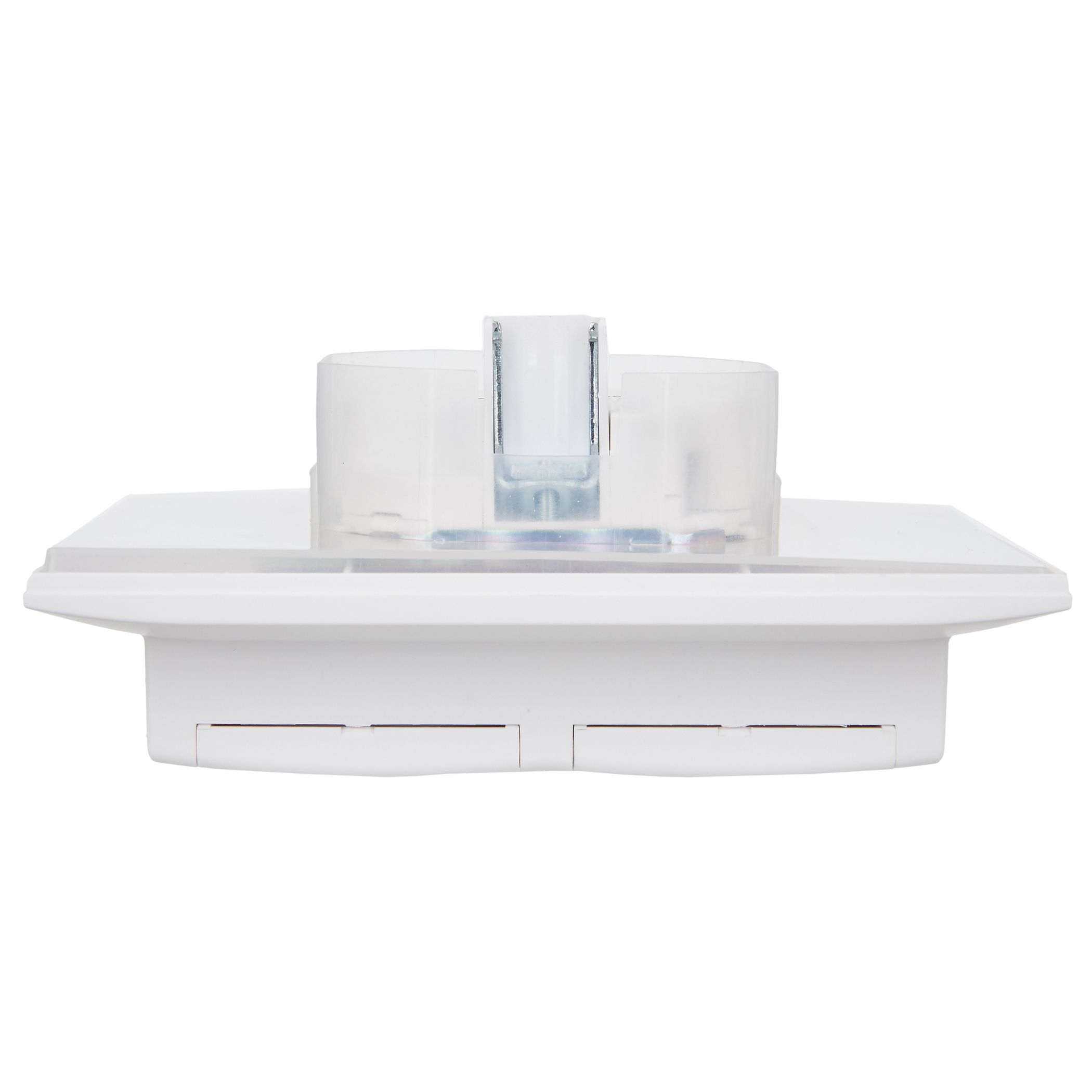             SKANDY Розетка 2 орынды, қақпағы бар 16А жиынтықта IP44 SK-R12W арктикалық ақ IEK    