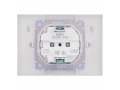             SKANDY Розетка 2 орынды, қақпағы бар 16А жиынтықта IP44 SK-R12W арктикалық ақ IEK    