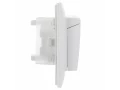             SKANDY Розетка 2 орынды, қақпағы бар 16А жиынтықта IP44 SK-R12W арктикалық ақ IEK    